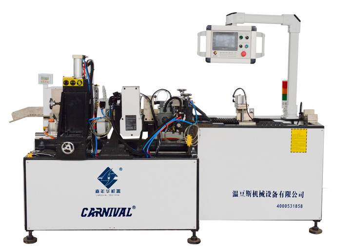 JH-27 歐標注膠中柱角碼自動加工機